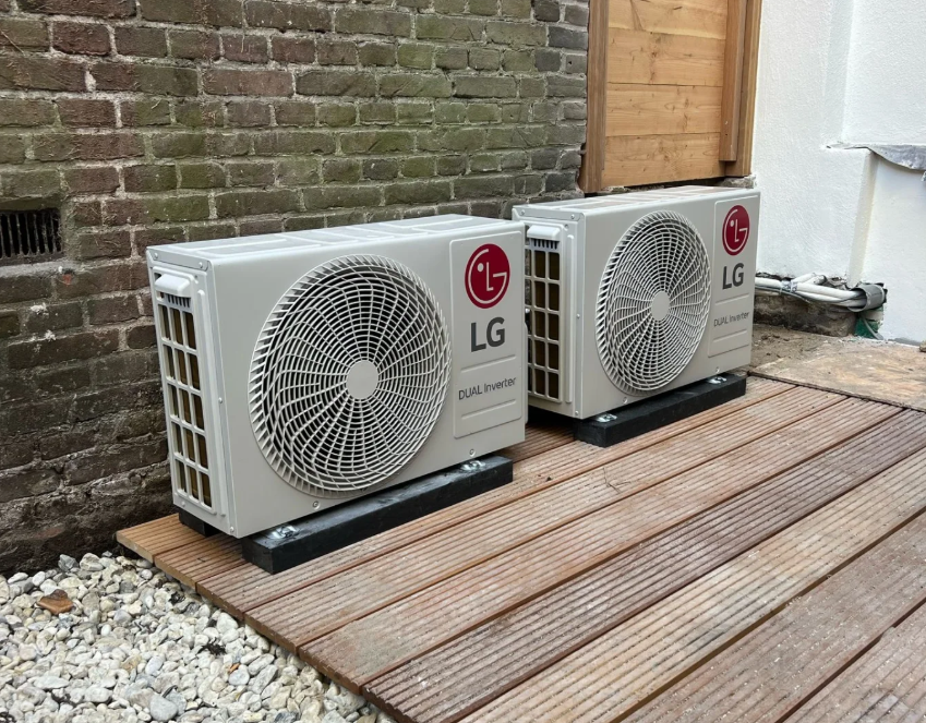 Binnenunit airco installatie